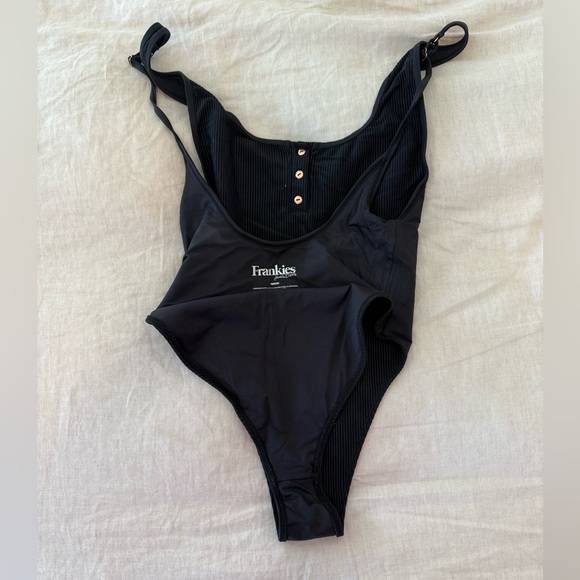 Frankie's Bikini's Ribbed One piece Swimsuit - Picture 4 of 4